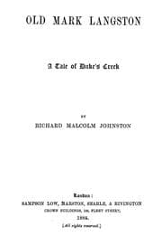 Tapa de Old Mark Langston