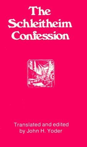 Tapa de Schleitheim Confession