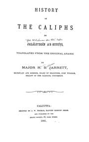 Tapa de History of the caliphs