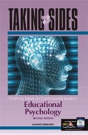 Tapa de Taking Sides: Clashing Views on Controversial Issues in Educational Psychology (Taking Sides : Clashing Views on Controversial Issues in Educationl Psychology)
