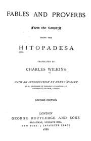 Tapa de Fables and proverbs from the Sanskrit
