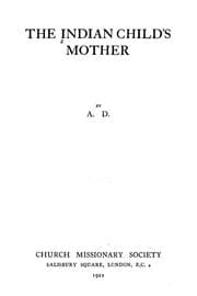 Tapa de The Indian child's mother