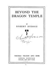 Tapa de Beyond the dragon temple