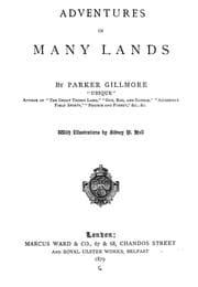 Tapa de Adventures in many lands