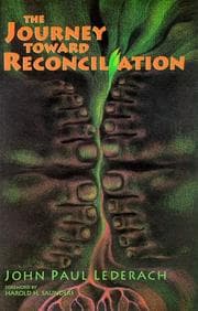 Tapa de The journey toward reconciliation