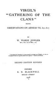 Tapa de Virgil's "Gathering of the clans,"