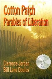 Tapa de Cotton patch parables of liberation