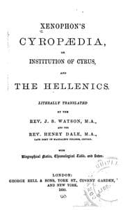 Tapa de Xenophon's Cyropaedia