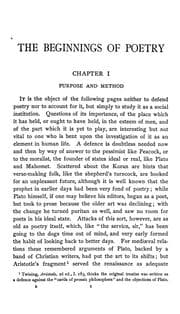 Tapa de The beginnings of poetry