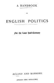 Tapa de A handbook of English politics for the last half-century