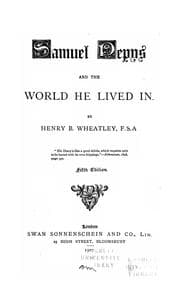 Tapa de Samuel Pepys and the world he lived in