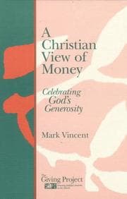 Tapa de A Christian view of money