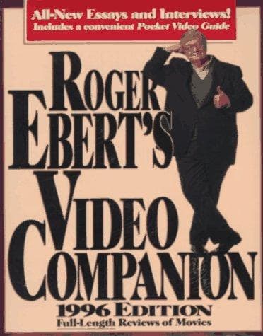 Tapa de Roger Ebert's Video Companion 1996 edition