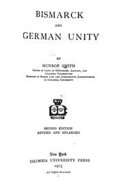 Tapa de Bismarck and German unity