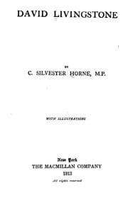 Tapa de David Livingstone
