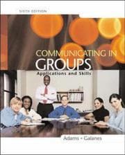 Tapa de Communicating in groups