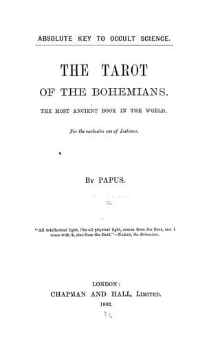 Tapa de Absolute key to occult science