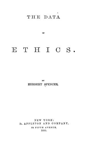 Tapa de The data of ethics