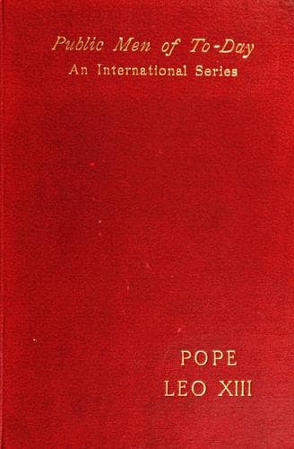 Tapa de Pope Leo XIII