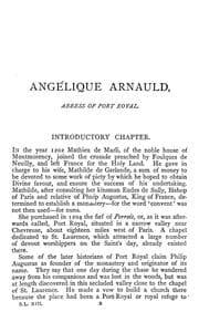 Tapa de Angélique Arnauld