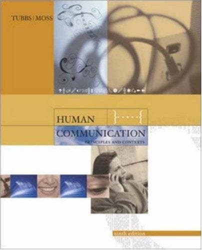 Tapa de Human Communication