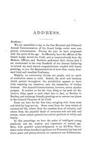 Tapa de Address of M [therefore symbol] W [therefore symbol] John Stewart