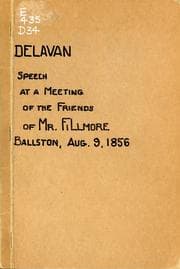 Tapa de Speech of Edward C. Delavan, Esq