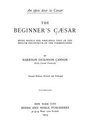Tapa de An open door to Caesar
