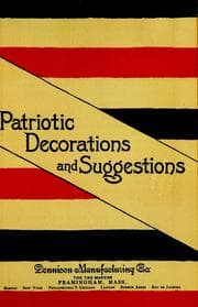 Tapa de Patriotic decorations and suggestions