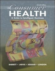 Tapa de Consumer Health : A Guide to Intelligent Decisions with PowerWeb