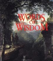 Tapa de Words of wisdom