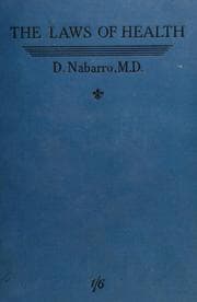 Tapa de The laws of health