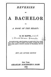 Tapa de Reveries of a bachelor; or, A book of the heart