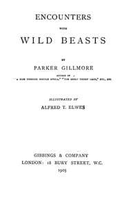 Tapa de Encounters with wild beasts
