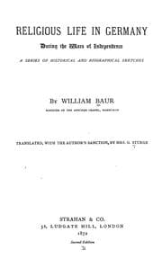 Tapa de Religious life in Germany during the wars ofindependence