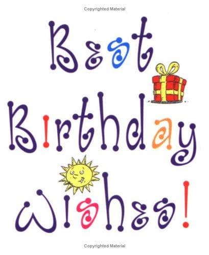 Tapa de Best birthday wishes!