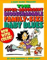 Tapa de The super-absorbent biodegradable family-size Baby Blues