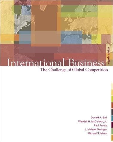 Tapa de International Business