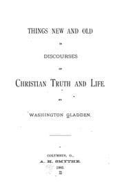 Tapa de Things new and old in discourses of Christian truth and life
