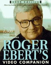 Tapa de Roger Ebert's Video Companion 1998 (Roger Ebert's Movie Yearbook)