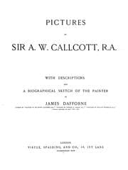 Tapa de Pictures by Sir A.W. Callcott, R.A.
