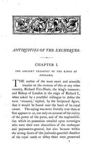 Tapa de The antiquities and curiosities of the Exchequer