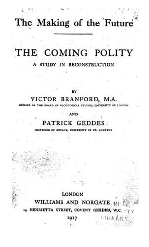 Tapa de The coming polity
