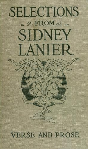Tapa de Selections from Sidney Lanier
