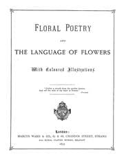 Tapa de Floral poetry and the language of flowers