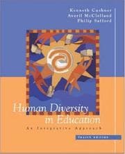 Tapa de Human diversity in education