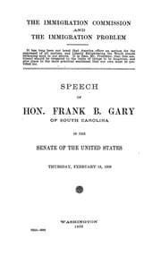 Tapa de [Immigration pamphlets]