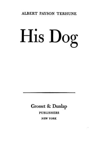 Tapa de His dog