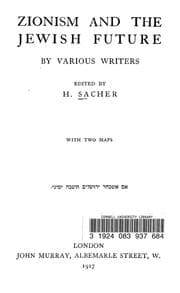 Tapa de Zionism and the Jewish future