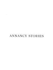 Tapa de Annancy stories
